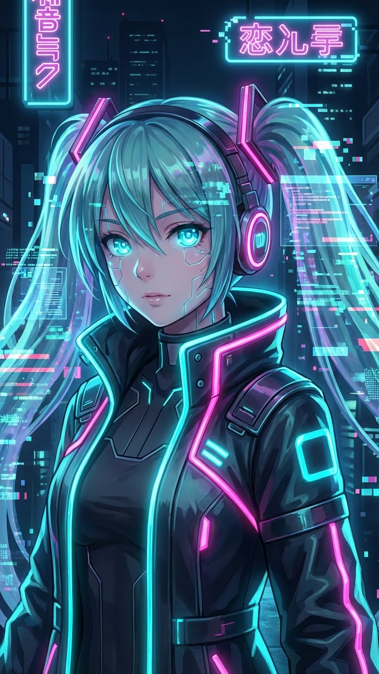 Cyberpunk Miku